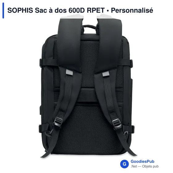 SOPHIS Sac à dos 600D RPET - Image 11