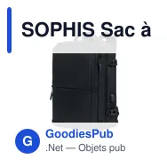 SOPHIS Sac à dos 600D RPET - Miniature 3