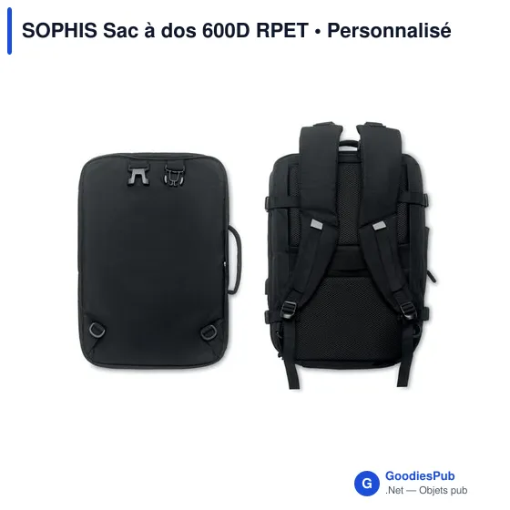 SOPHIS Sac à dos 600D RPET - Image 9