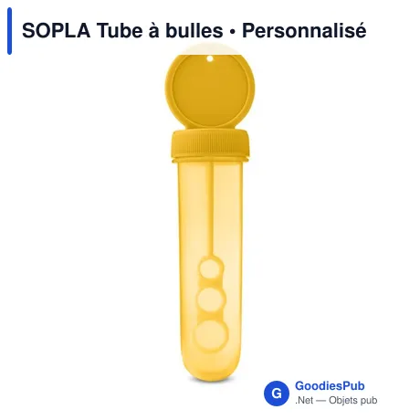 SOPLA Tube à bulles