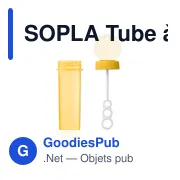 SOPLA Tube à bulles - Miniature 2