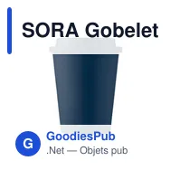 SORA Gobelet double paroi PP 300 ml - Miniature 2