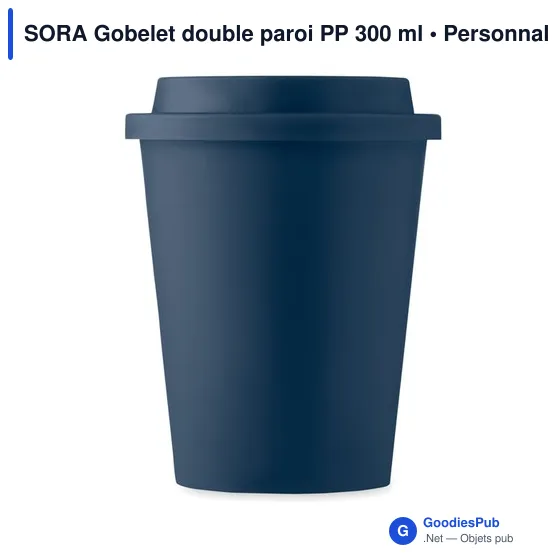 SORA Gobelet double paroi PP 300 ml - Image 2