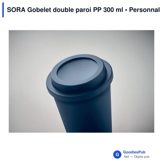 SORA Gobelet double paroi PP 300 ml - Image 6