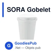 SORA Gobelet double paroi PP 300 ml - Miniature 7