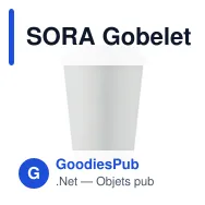 SORA Gobelet double paroi PP 300 ml - Miniature 8