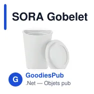 SORA Gobelet double paroi PP 300 ml - Miniature 9