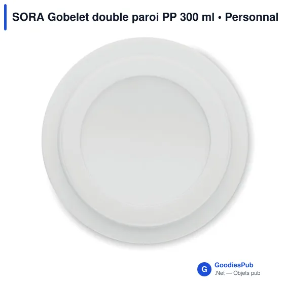 SORA Gobelet double paroi PP 300 ml - Image 10