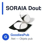 SORAIA Double miroir - Miniature 1