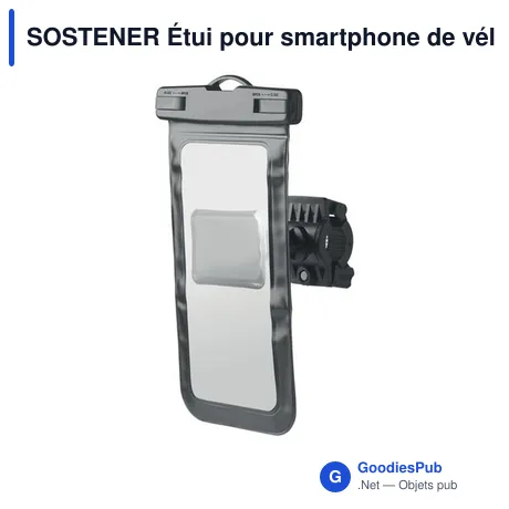 SOSTENER Étui pour smartphone de vélo