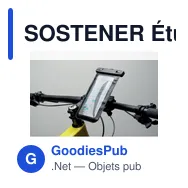 SOSTENER Étui pour smartphone de vélo - Miniature 6
