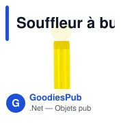 Souffleur à bulles - Miniature 1