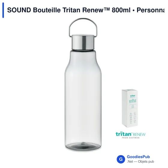 SOUND Bouteille Tritan Renew™ 800ml - Image 1