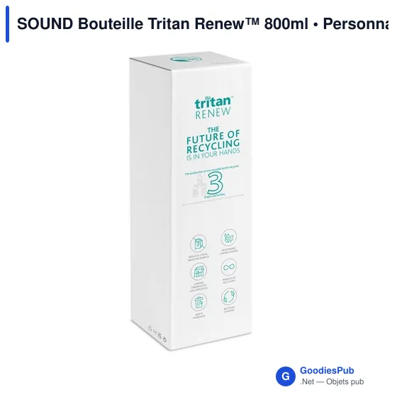 SOUND Bouteille Tritan Renew™ 800ml - Image 9