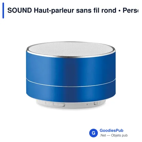 SOUND Haut-parleur sans fil rond