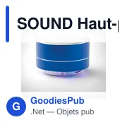 SOUND Haut-parleur sans fil rond - Miniature 2