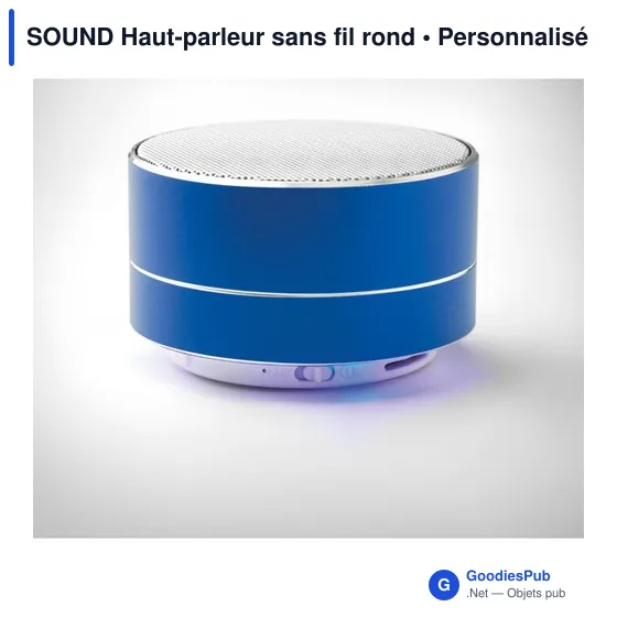 SOUND Haut-parleur sans fil rond - Image 2