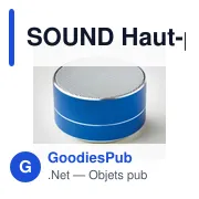 SOUND Haut-parleur sans fil rond - Miniature 3