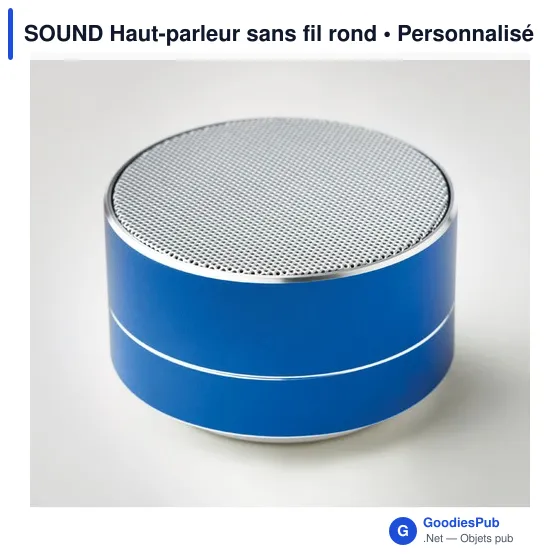 SOUND Haut-parleur sans fil rond - Image 3