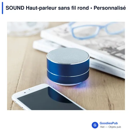 SOUND Haut-parleur sans fil rond - Image 4