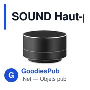 SOUND Haut-parleur sans fil rond - Miniature 6