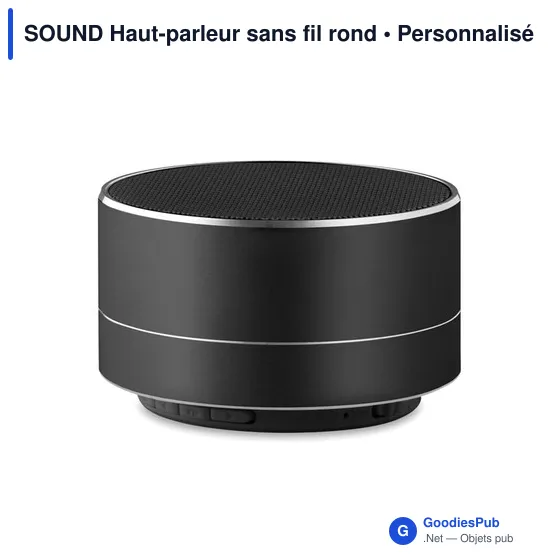 SOUND Haut-parleur sans fil rond - Image 6