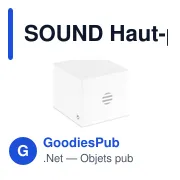 SOUND Haut-parleur sans fil rond - Miniature 7