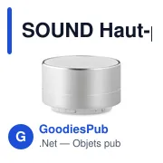 SOUND Haut-parleur sans fil rond - Miniature 8