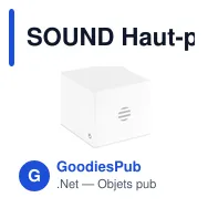 SOUND Haut-parleur sans fil rond - Miniature 10