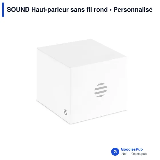 SOUND Haut-parleur sans fil rond - Image 10
