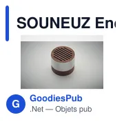 Enceinte sans fil personnalisable en aluminium recyclé avec logo - Miniature 6