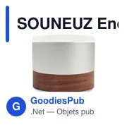 Enceinte sans fil personnalisable en aluminium recyclé avec logo - Miniature 8