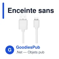 Enceinte sans fil personnalisable en aluminium recyclé avec logo - Miniature 9