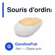 Souris d'ordinateur sans fil personnalisable avec logo - Judith - Miniature 4