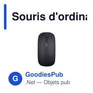 Souris d'ordinateur sans fil personnalisable avec logo - Randy - Miniature 4