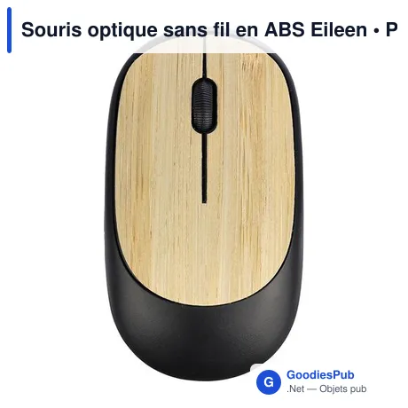 Souris optique sans fil en ABS Eileen