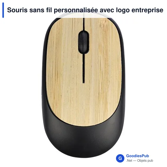 Souris optique sans fil en ABS Eileen - Image 1