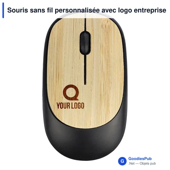 Souris optique sans fil en ABS Eileen - Image 3