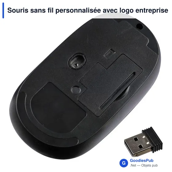 Souris optique sans fil en ABS Eileen - Image 4