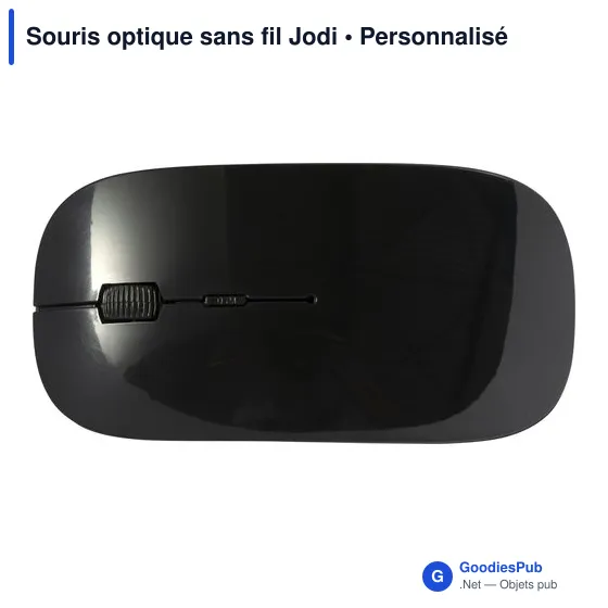 Souris optique sans fil personnalisable Jodi avec logo - Image 7