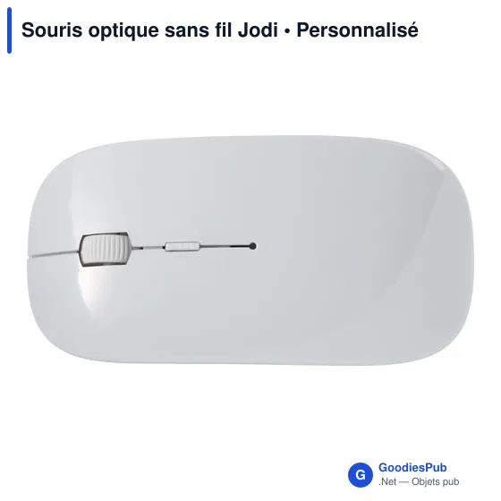 Souris optique sans fil personnalisable Jodi avec logo - Image 8