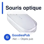 Souris optique sans fil personnalisable Jodi avec logo - Miniature 10