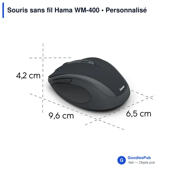 Souris sans fil Hama WM-400 - Image 13