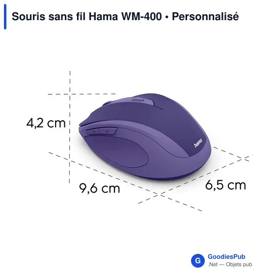 Souris sans fil Hama WM-400 - Image 33