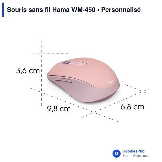 Souris sans fil Hama WM-450 - Image 3