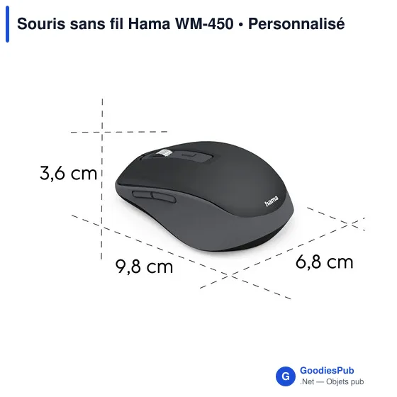Souris sans fil Hama WM-450 - Image 23