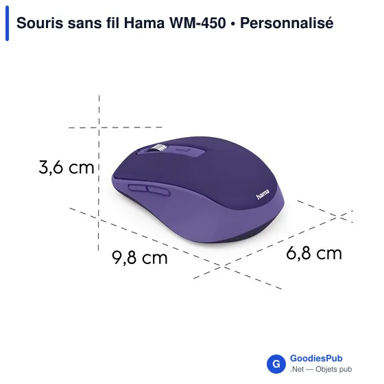 Souris sans fil Hama WM-450 - Image 43