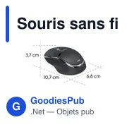 Souris sans fil Hama WM-800 - Miniature 3