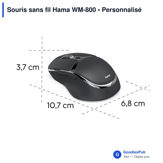 Souris sans fil Hama WM-800 - Image 3