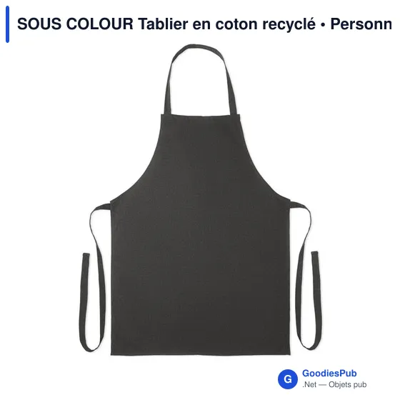 SOUS COLOUR Tablier en coton recyclé - Image 2